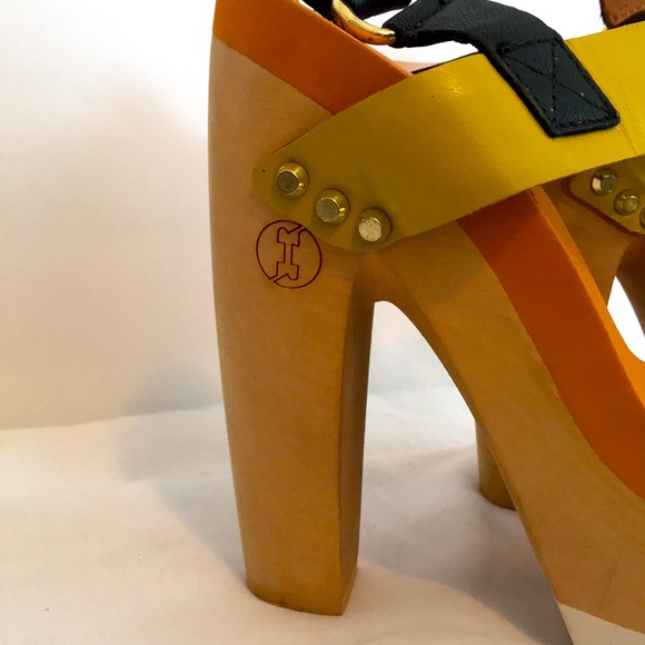 Flogg Platform leopard print sandals - Picture 4 of 5